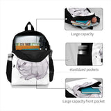 Grey Rabbit School Bags For Teenage Girls Laptop Travel Bags