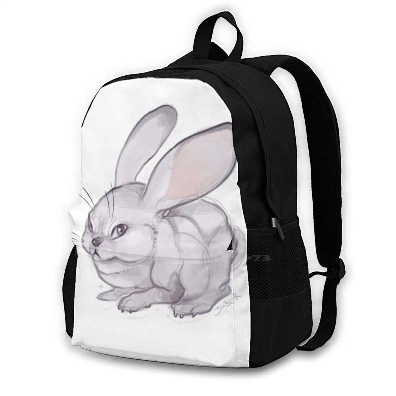Grey Rabbit School Bags For Teenage Girls Laptop Travel Bags