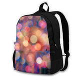 Colorful Digital Art Laptop Travel School Bag