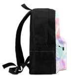 Pastel Bubbles Optical Illusion School Bags For Teenage Girls Laptop Travel Bags