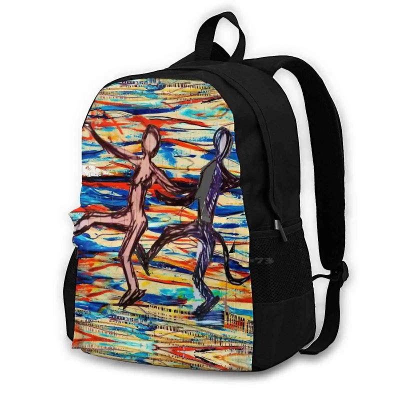 Dance Of The Hours Laptop Backpack