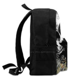 Heart Skulls Dagger Laptop Backpack