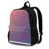 Peach Teal Bag Backpack Men Women Girls Teenage