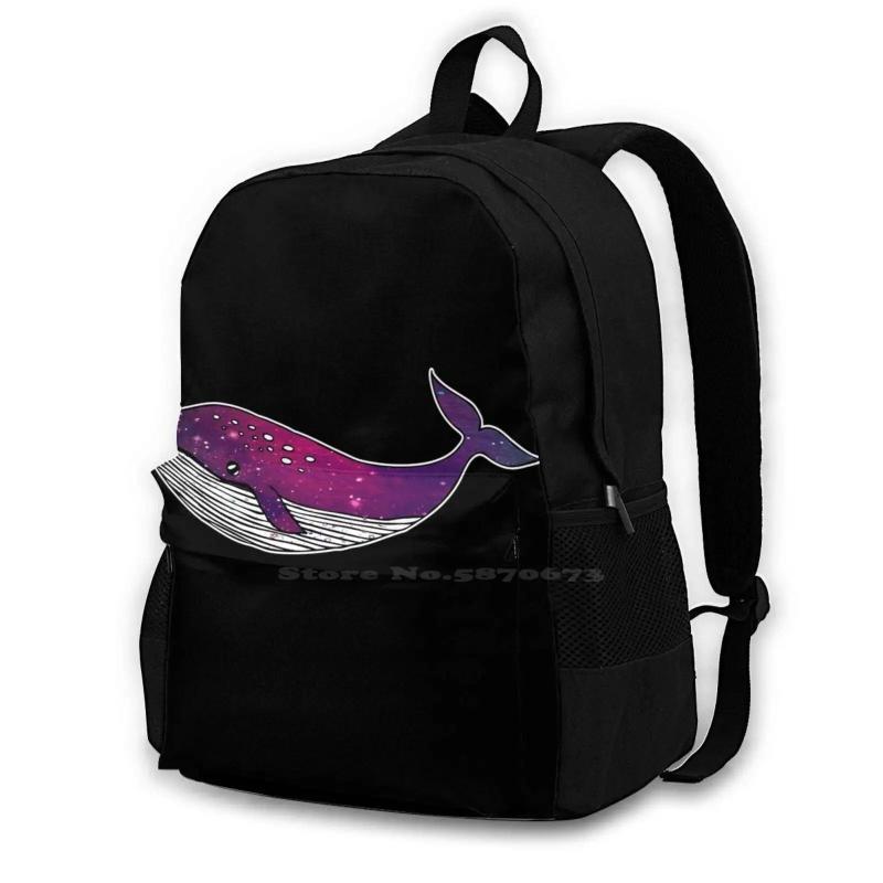 Galaxy Sea Dreams Whale Marine Laptop Backpack