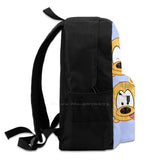 Mutt Teen College Student Backpack Laptop Travel Bags Pup