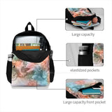Abstract Ink Art 3D Print Backpack Casual Bag