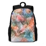 Abstract Ink Art 3D Print Backpack Casual Bag