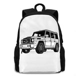G Wagon Bag Backpack For Men Women Girls Teenage Cars Hats Bike Chris Brown