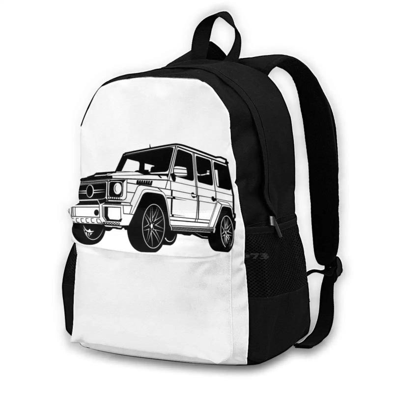G Wagon Bag Backpack For Men Women Girls Teenage Cars Hats Bike Chris Brown