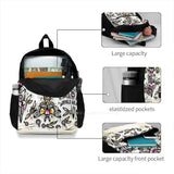Wholehearted Animal Daggers Traditional Tattoo Flash Large Capacity Backpack