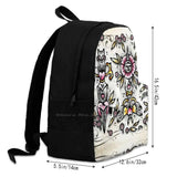 Wholehearted Animal Daggers Traditional Tattoo Flash Large Capacity Backpack