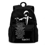 Student Laptop Travel Backpack The Big Lebowsky Jeff Bridges The Dude