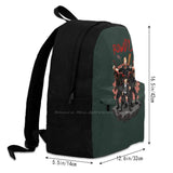 Dirk Gently Fan Art Travel Laptop Bagpack Bags - Rowdy 3 Design