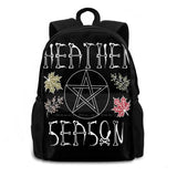 Heathen Season School Bag Witchy Halloween Goth Egirl Eboy