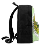 Nature Witch Backpack - Ivy Leaves Print - Men Women Teenagers Girls Bags