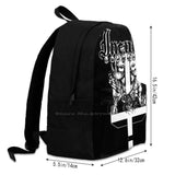 Band Rock Wallpaper Hd Backpacks For Men Women Teenagers Girls Bags