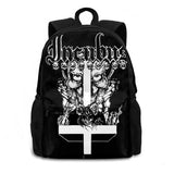 Band Rock Wallpaper Hd Backpacks For Men Women Teenagers Girls Bags