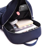 Casual Nylon Backpacks Women Waterproof School Bags For Teenage Girls