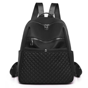 Casual Nylon Backpacks Women Waterproof School Bags For Teenage Girls