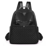 Casual Nylon Backpacks Women Waterproof School Bags For Teenage Girls