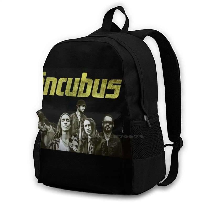 Music Rock School Bag Laptop Travel Bag