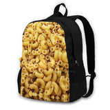 Elbow Macaroni Large Capacity Backpack Laptop Travel Bag