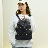 Water Repellent Oxford Cloth Starry Backpack