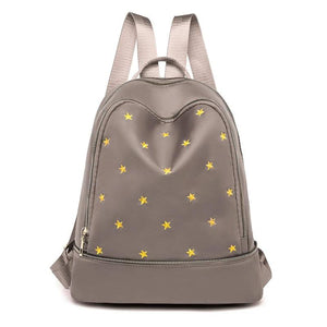 Water Repellent Oxford Cloth Starry Backpack