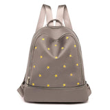 Water Repellent Oxford Cloth Starry Backpack
