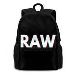 Raw Retro Backpack Laptop 15 Inch Fun Design Big Capacity