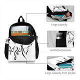 Beauty Beast Tale As Old As Time Travel Laptop School Bag