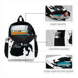 Beauty And Beast Bag Backpack For Men Women Girls Teenage Film Movie