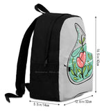 Water Drop Terrarium Tears Schoolbag Backpack