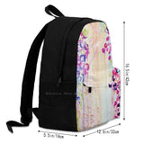 Dance Of The Sakura Backpack - Pretty Cherry Blossoms Japanese Floral