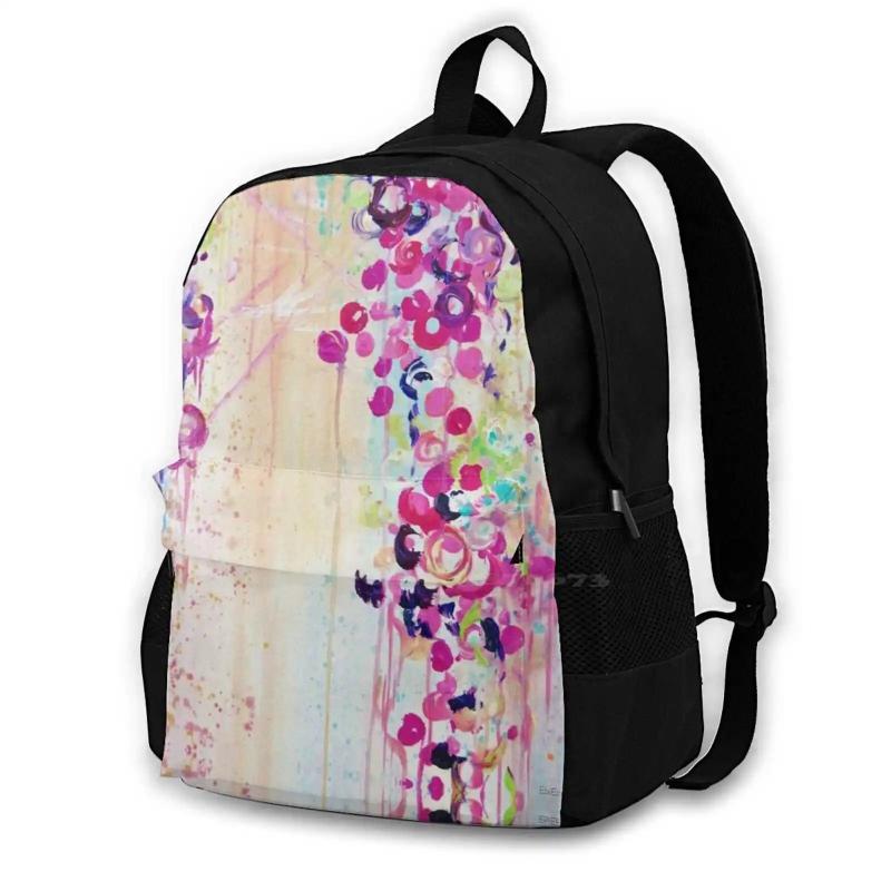 Dance Of The Sakura Backpack - Pretty Cherry Blossoms Japanese Floral