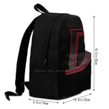 The Letter D Women Men Teens Laptop Travel School Bags D D The Letter D