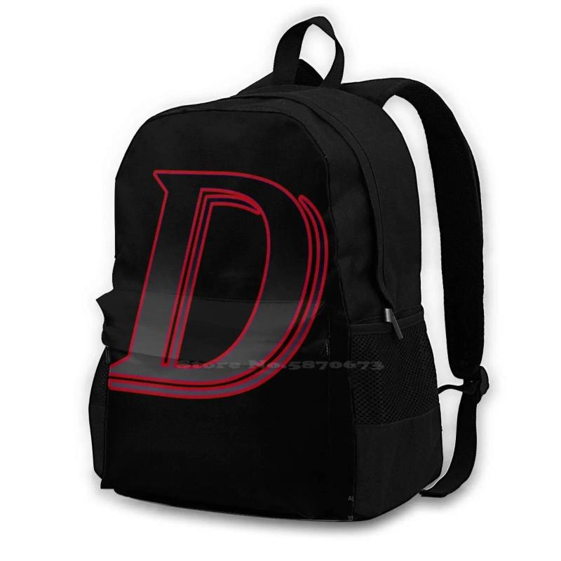 The Letter D Women Men Teens Laptop Travel School Bags D D The Letter D