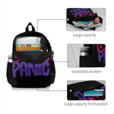 Don't Panic Women Men Teens Laptop Travel School Bags