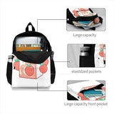 Japanese Peach Milk Anime Laptop Backpack
