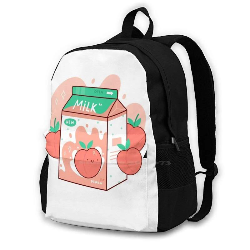 Japanese Peach Milk Anime Laptop Backpack