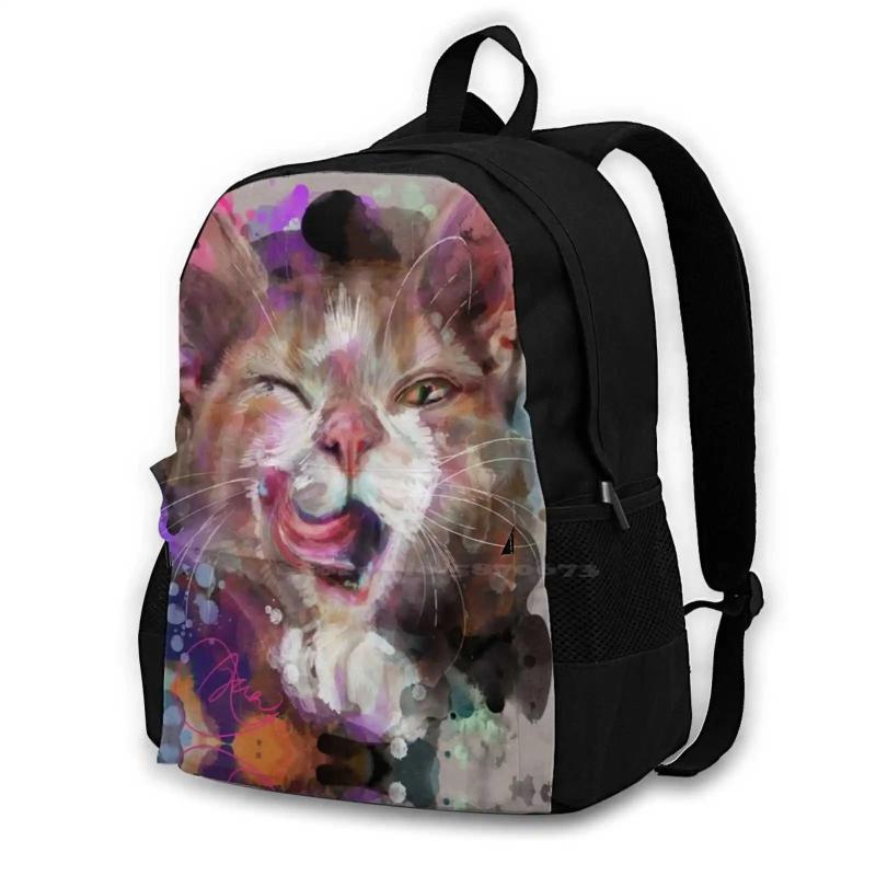 Caturday Lil Bit Backpack Bag