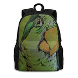 Parrot 3D Print Backpack Casual Bag Parrot