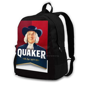 Oat Teen College Student Backpack Laptop Travel Bags