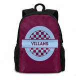 Villans 70'S Retro Backpack For School Laptop Travel Bag Football Club A