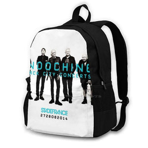 Indochine Band Tour Kakanona 3D Print Backpack