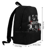 Indochine School Bag Big Capacity Backpack Laptop 15 Inch French Pop