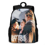 Friendship 3D Print Backpack Casual Bag Love Life Line
