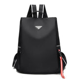 Women's Oxford Cloth Backpack Waterproof Shoulder Bag Anti-Theft Backpack