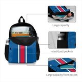 Red Power Stripe Backpack Cal Washington Football