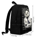 420 Puff Puff Pass Panda Laptop Travel Bag